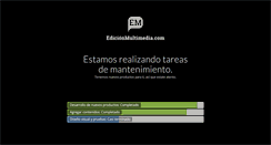 Desktop Screenshot of edicionmultimedia.com